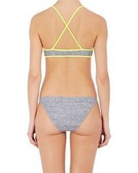 Milly Crisscross Back Bikini Top Yellow