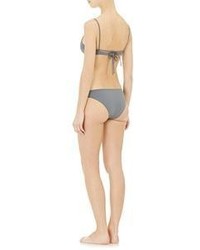Malia Jones Multi Piece Bikini Top Grey