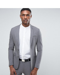 ASOS DESIGN Asos Tall Super Skinny Suit Jacket In Grey