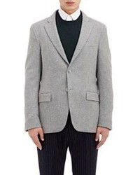 Officine Generale Cashmere Two Button Sportcoat Grey