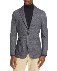 Canali Classic Fit Herringbone Wool Sport Coat