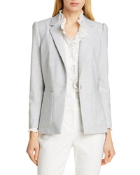 Tailored by Rebecca Taylor Clean Suiting Blazer