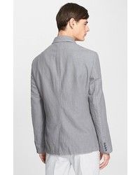 John Varvatos Collection Slim Fit Cotton Linen Sport Coat