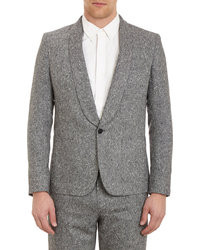 Band Of Outsiders Donegal Wool One Button Tuxedo Jacket