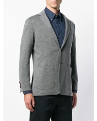 Canali Fitted Blazer Jacket