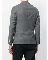 Barba Fitted Button Up Blazer