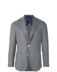 Barba Fitted Button Up Blazer