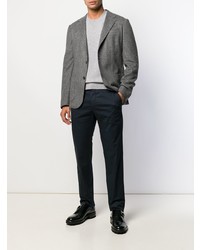 Z Zegna Fitted Suit Jacket