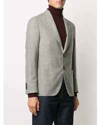 Lardini Grey Cashmere Blazer Jacket