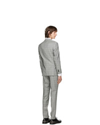 BOSS Grey Checked Novan6 Ben2 Suit