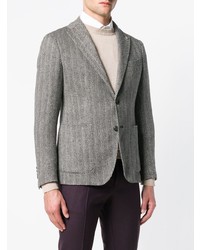 Tagliatore Herringbone Tweed Jacket