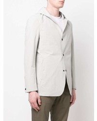 Canali Hooded Single Breasted Blazer