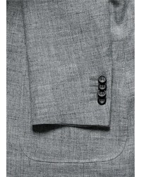 Canali Kei Two Button Linen Blazer