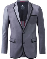 Loveless Piped Trim Blazer