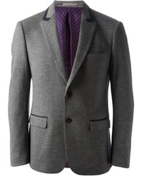 Moschino Jersey Style Blazer, $935 | farfetch.com | Lookastic