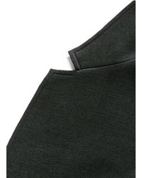 Lanvin Notch Lapel Double Face Silk Cotton Jersey Blazer