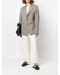 Lemaire Notched Lapels Single Breasted Blazer