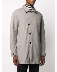Stone Island Off Centre Button Up Jacket