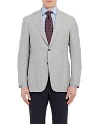 Canali Plain Weave Two Button Sportcoat