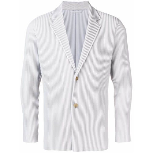 issey miyake pleated blazer