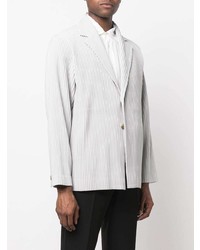 Homme Plissé Issey Miyake Pliss Detail Buttoned Blazer