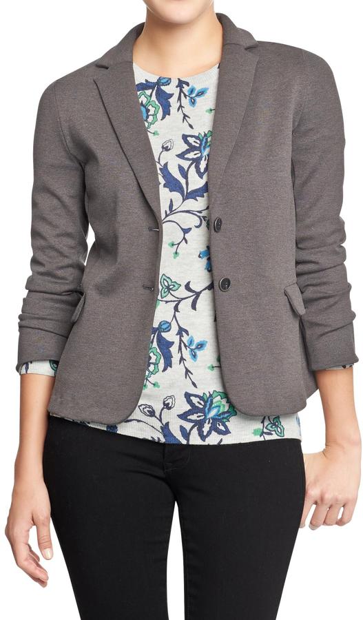 old navy sweater blazer