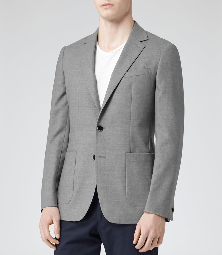 Reiss Hastings Wool Two Button Blazer | Where to buy & how to wear