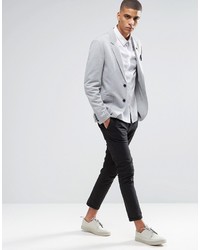 Selected Homme Blazer In Gray