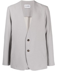 Attachment Single Breasted Long Sleeved Blazer