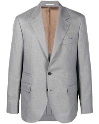 Brunello Cucinelli Single Breasted Suit Blazer