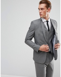 ASOS DESIGN Slim Suit Jacket In Grey