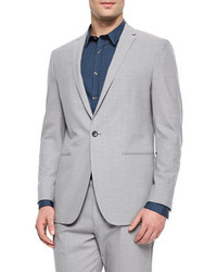 Theory Stirling New Tailor Sport Coat Light Gray