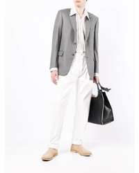 Brioni Tailored Flannel Blazer