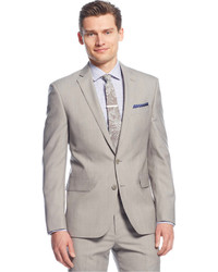 Ryan Seacrest Distinction Tan Solid Jacket