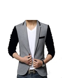 YangguTown Ygt Korea One Button Center Workpatch Suit Sport Blazer Jacket Coat