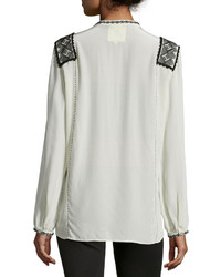 Figue Martin Long Sleeve Top Fossil