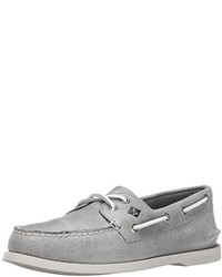 Sperry Top Sider Two Eye White Cap Boat Shoe