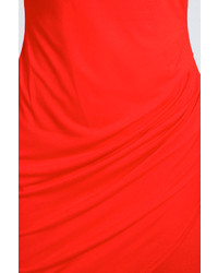 Boohoo Katie Wrap Over Skirt 34 Sleeve Bodycon Dress