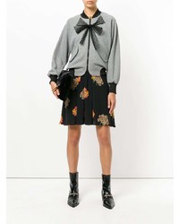 RED Valentino Bow Detail Bomber Jacket