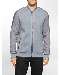 Calvin Klein Classic Fit Quilted Colorblock Bomber Jacket