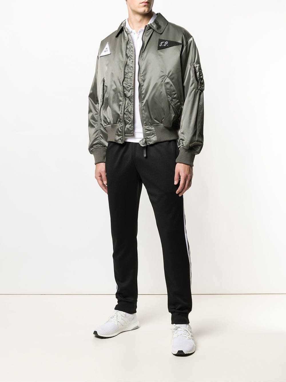 Gosha Rubchinskiy Ma 1 Patch Bomber Jacket, $1,200 | farfetch.com