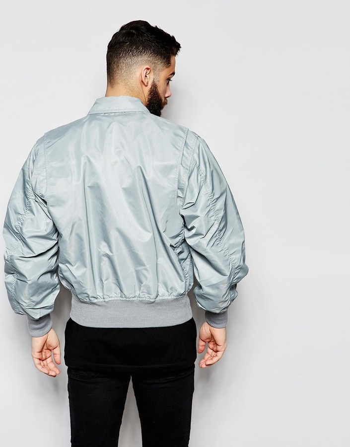 Reclaimed Vintage Ma2 Bomber Jacket, $106 | Asos | Lookastic