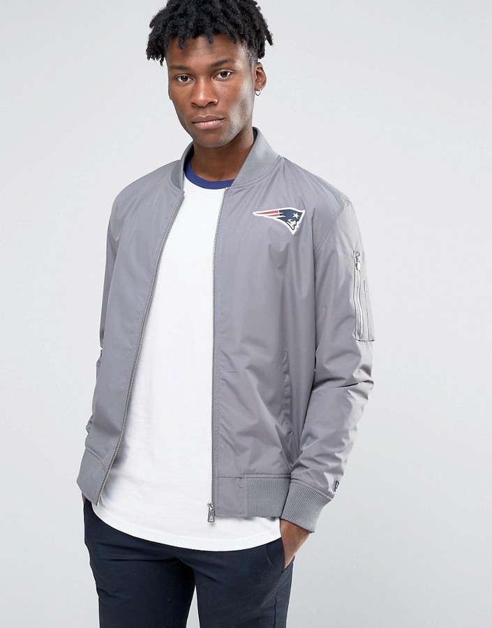 New Era Patriots Bomber Jacket, $121, Asos