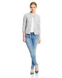 Calvin Klein Jeans Soft Touch Poly Bomber