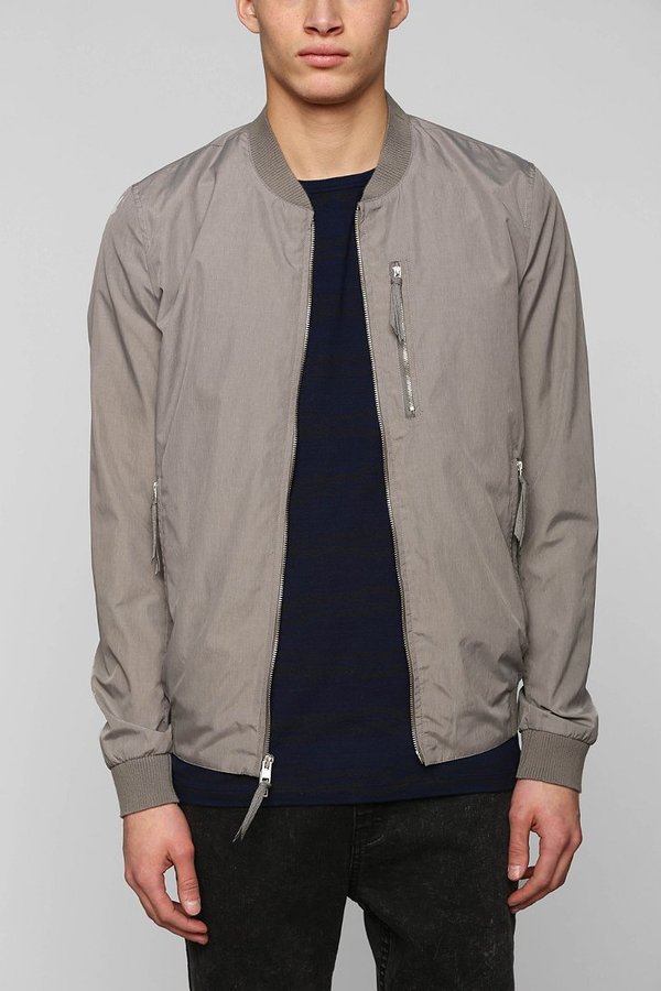 Urban Outfitters Your Neighbors Malone Lightweight Bomber Jacket, $69 ...