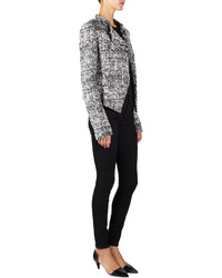 Proenza Schouler Tweed Boucl Asymmetrical Jacket