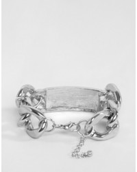 Asos Boyfriend Id Curb Chain Bracelet