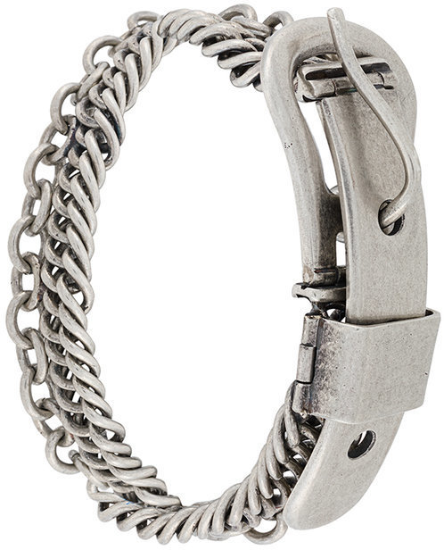 Maison Margiela Buckle Chain Bracelet, $867 | farfetch.com | Lookastic