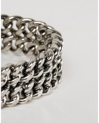 Asos Curb Chain Cuff Bracelet