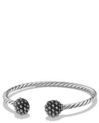 David Yurman Osetra End Station Bracelet With Faceted Hematine